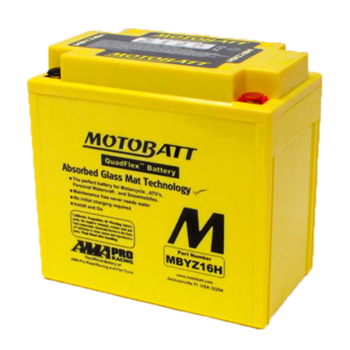 Motobatt Battery MBYZ16H