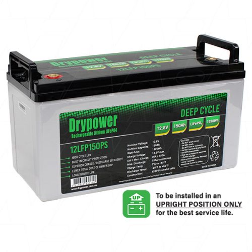 Drypower 24LFP150P 24V 150Ah LiFePO4 Lithium Battery